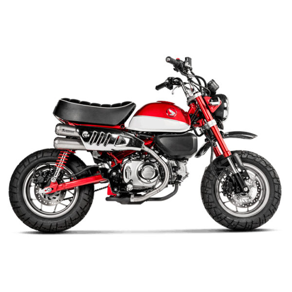 Second image of Knalpot Honda Monkey 125 Akrapovic Racing Line Titanium Slip On