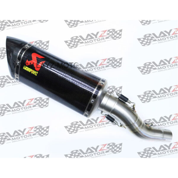 Second image of AKRAPOVIC Honda CBR250RR Full System Carbon