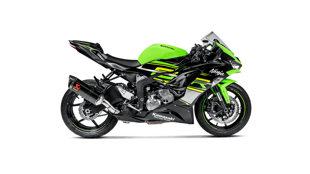 Second image of AKRAPOVIC Kawasaki ZX636 Carbon Racing Line Full System