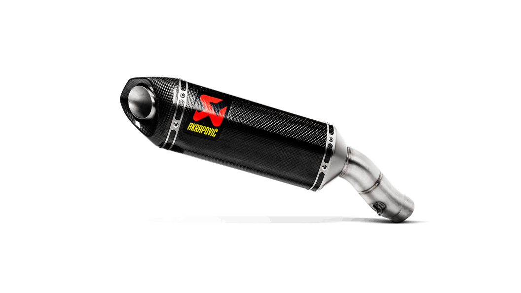 AKRAPOVIC Kawasaki ZX636 Slip On Carbon Racing Line