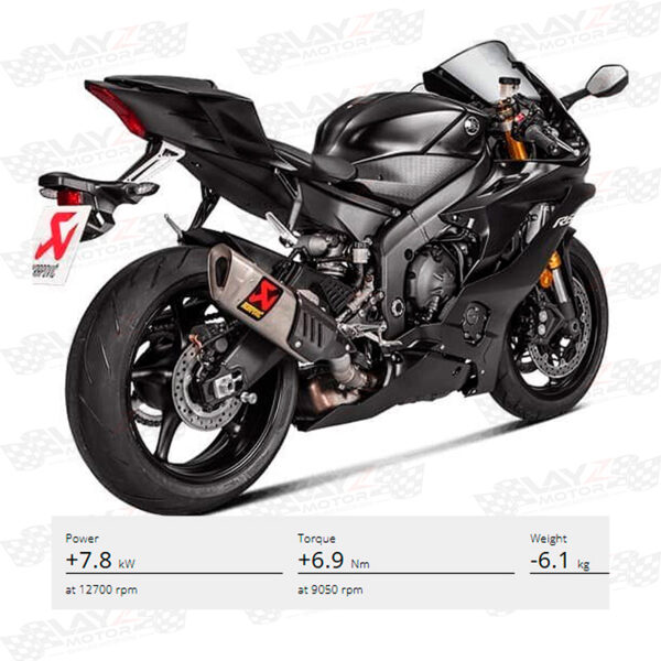 Second image of Akrapovic Evolution Line Titanium Full System Yamaha YZF-R6 2017+