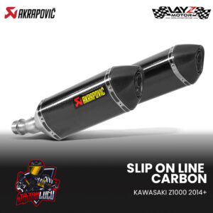 Akrapovic Kawasaki Z1000 2014+ Slip On Carbon