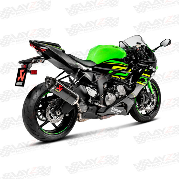 Second image of Akrapovic Kawasaki ZX-636 Slip On Line Carbon + Heat Shield
