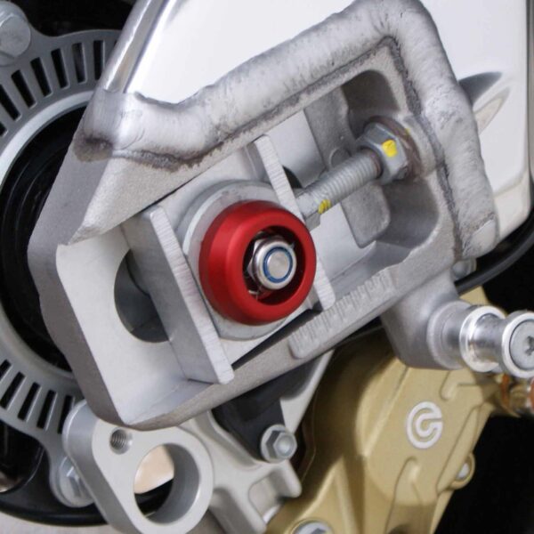 Second image of Evotech Rear Spindle Bobbins - Aprilia RSV4