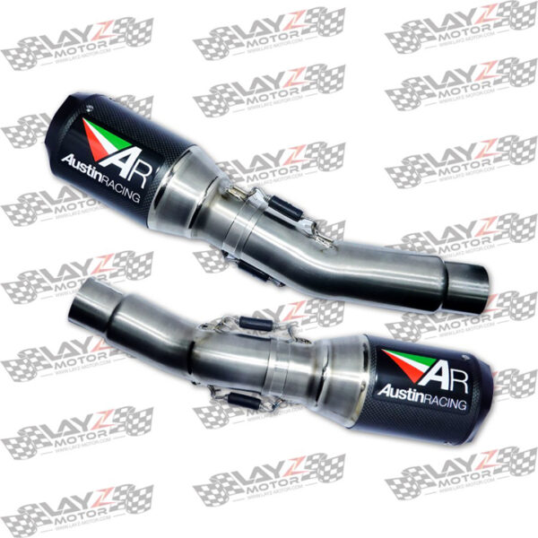 AUSTIN RACING Kawasaki Z1000 GP1R Slip On 3/4