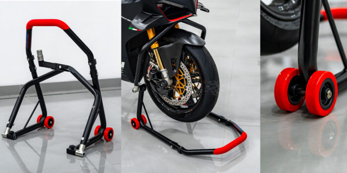 Kendmoto Paddock Headlift V2: Solusi Unggul untuk Perawatan Motor yang Kokoh dan Multifungsi