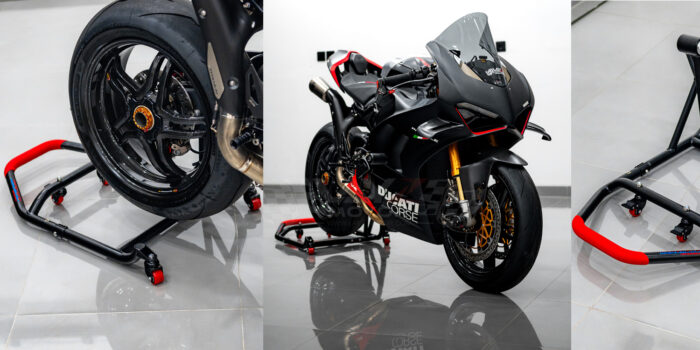 Kendmoto Paddock Moving Single Arm: Revolusi Paddock Bergerak dengan Presisi dan Keamanan Maksimal untuk Motor Single Arm