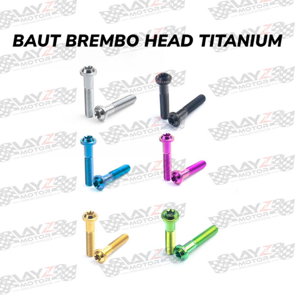 KENDMOTO BAUT TITANIUM BREMBO HEAD