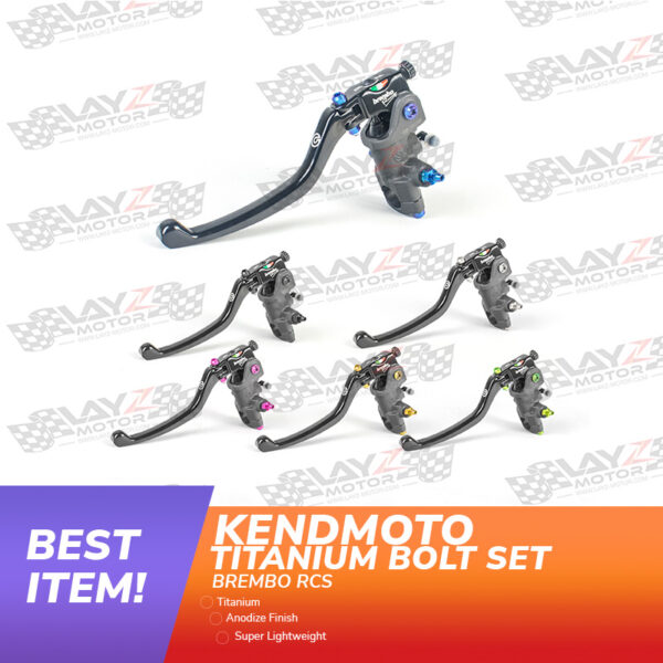 KENDMOTO BAUT TITANIUM SET MASTER BREMBO RCS / RCS Corsacorta