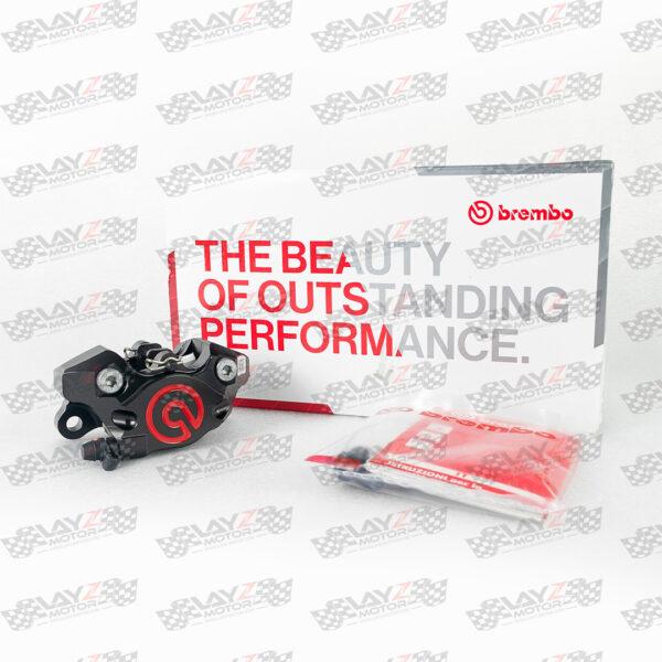 BREMBO KALIPER CNC GP4-RX P2.34 Nickel Black