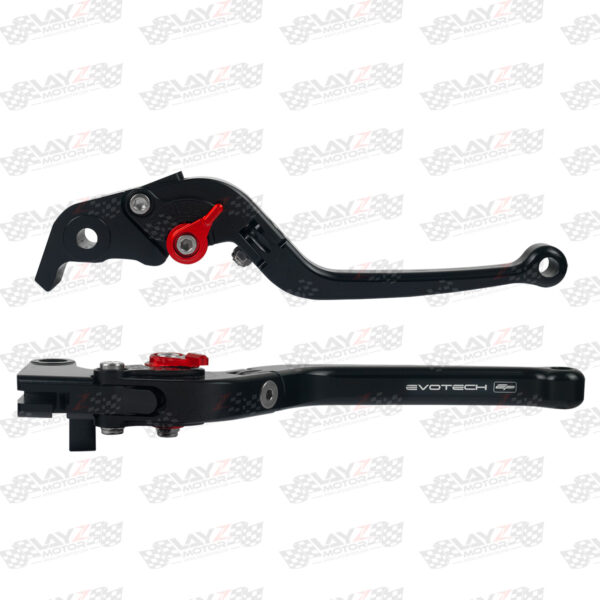 Second image of Evotech Folding Clutch and Brake Lever Set - YZF-R6 2006-2016