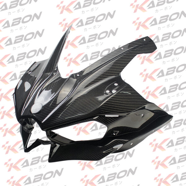 KABON X KAWASAKI H2 FRONT FAIRING DRY CARBON