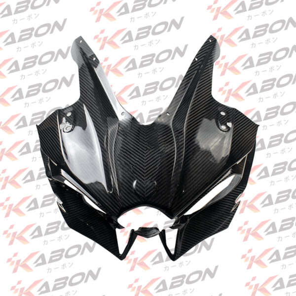 Second image of KABON X KAWASAKI H2 FRONT FAIRING DRY CARBON