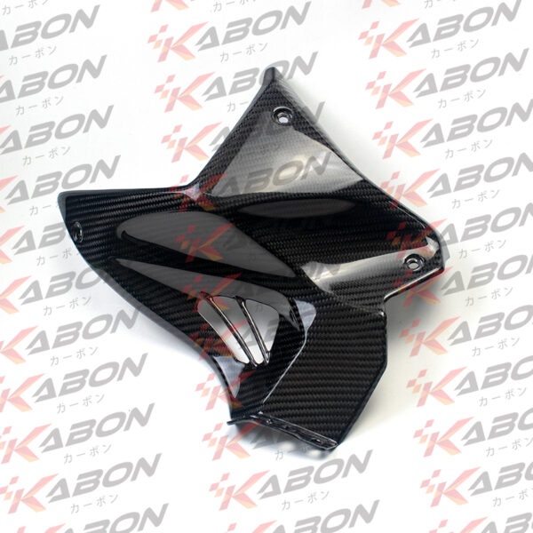 Second image of KABON X KAWASAKI H2 FRONT SIDE TANK PANEL COOLER DRY CARBON