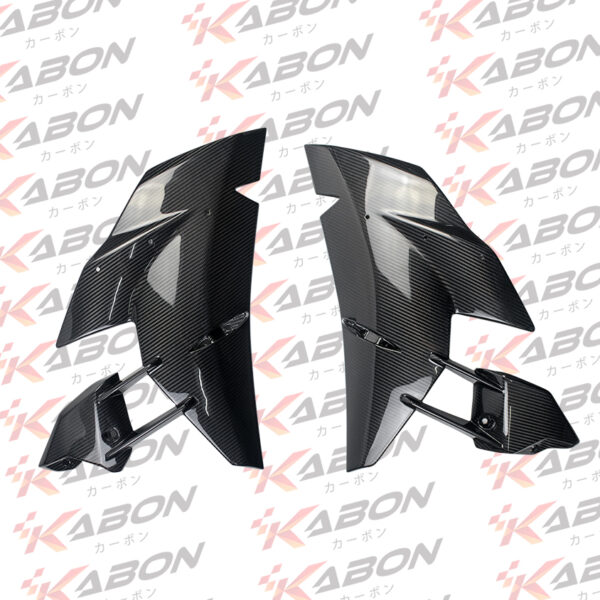 KABON X KAWASAKI H2 LARGE SIDE FAIRING DRY CARBON