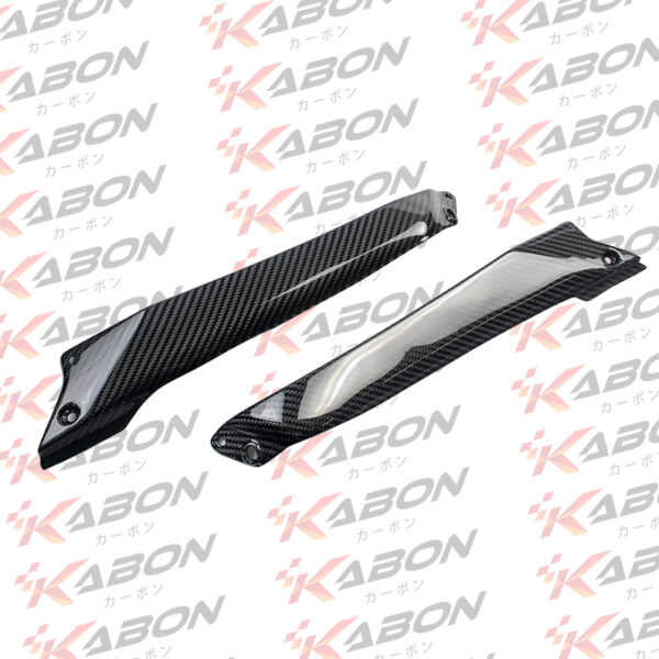 KABON X KAWASAKI H2 SIDE TANK PANEL DRY CARBON