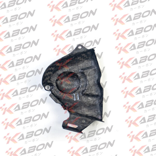Second image of KABON X KAWASAKI H2 SPROCKET COVER DRY CARBON