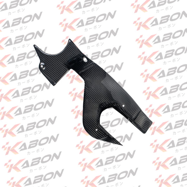 Second image of KABON X KAWASAKI H2/H2SX SWING ARM COVER DRY CARBON