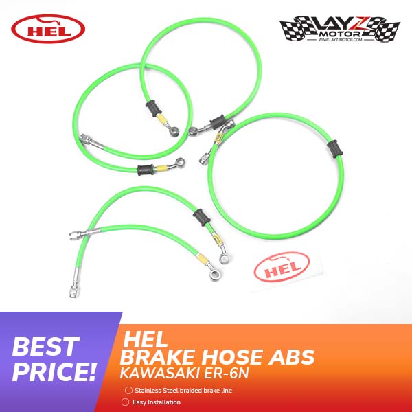 Selang Rem Hel Kawasaki ER6N ABS