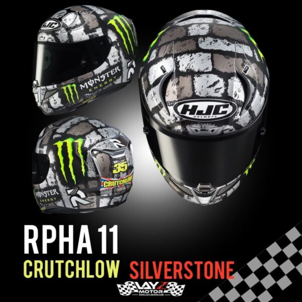 Second image of HJC RPHA 11  Crutchlow Silverstone