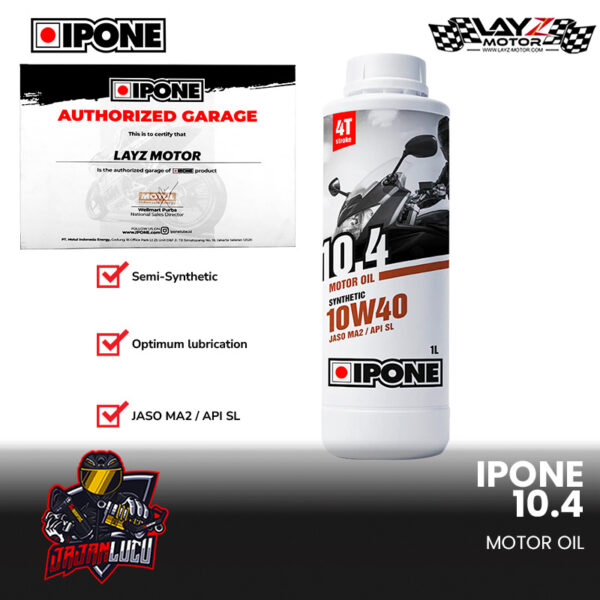 IPONE Oil 10.4 Synthetic 10W40