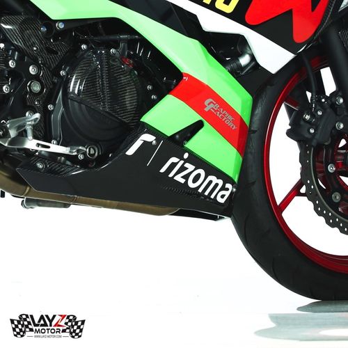 Second image of KABON Kawasaki NINJA 250 2018 Undercowl Carbon
