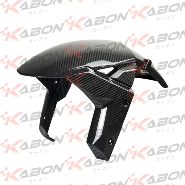 Second image of KABON X KAWASAKI H2 DRY CARBON FRONT FENDER