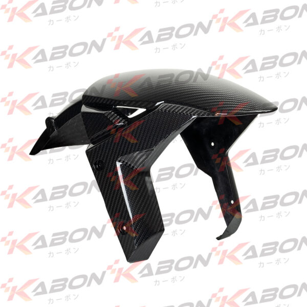 KABON X KAWASAKI H2 DRY CARBON FRONT FENDER