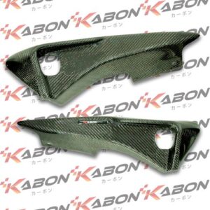 KABON Yamaha AEROX 155 Cover Footstep Carbon