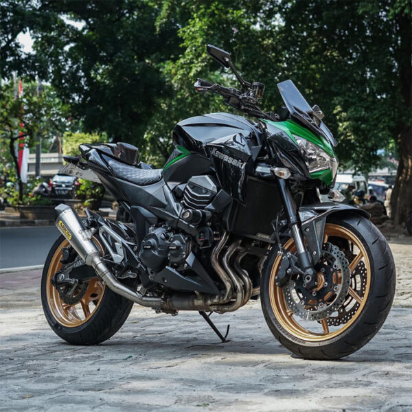Second image of KABON KAWASAKI Z800 CARBON FRONT FENDER