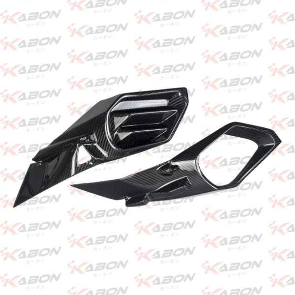 KABON X KAWASAKI H2 AIR INTAKE COOLER DRY CARBON