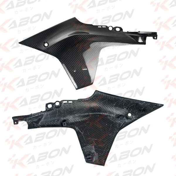 Second image of Kabon X Yamaha R1 2020+ Dry Carbon Upper Side Fairing Panels