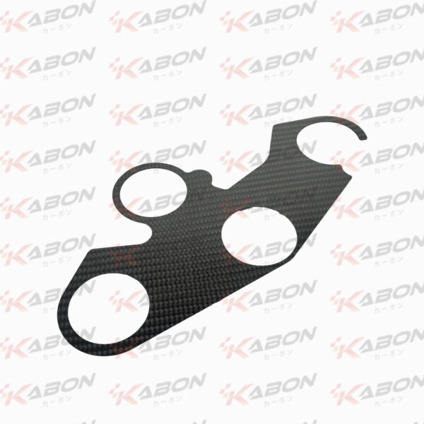 Second image of Kabon X Dry Carbon Triple Clamp Cover - Kawasaki ZX10R 2016-2020
