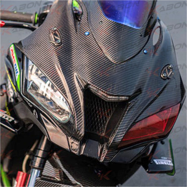 Second image of Kabon X  Dry Carbon Front Fairing - Kawasaki ZX10R 2016-2020