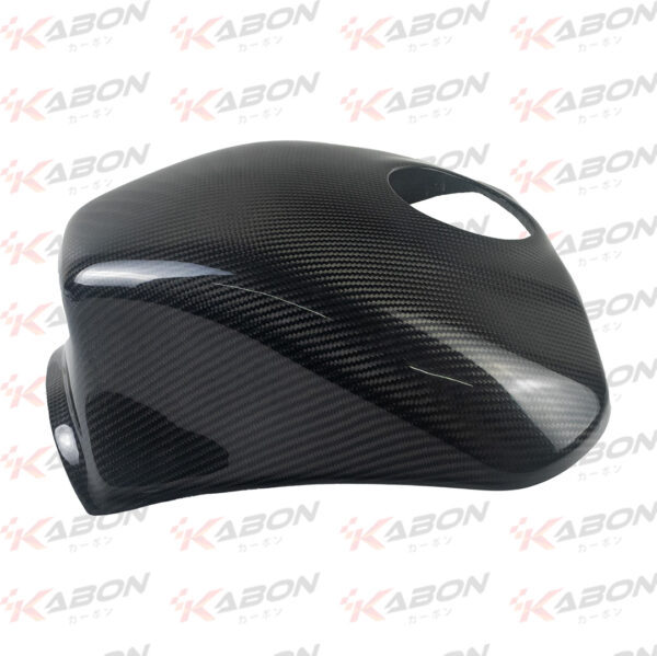 Second image of KABON X KAWASAKI ZX10R 2016-2020 HALF TANKPAD RACE MODEL DRY CARBON