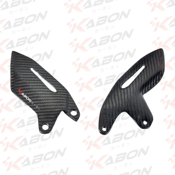 KABON X KAWASAKI H2 HEEL PLATE DRY CARBON