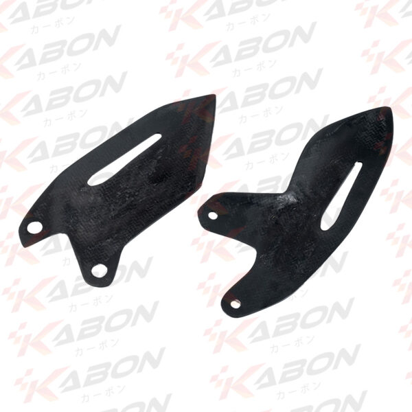 Second image of KABON X KAWASAKI H2 HEEL PLATE DRY CARBON