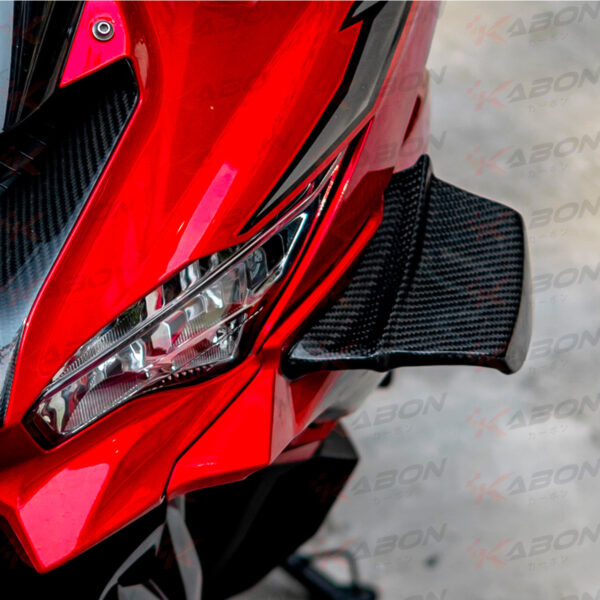 Second image of Kabon Kawasaki ZX25R Side Winglet Model Ducati