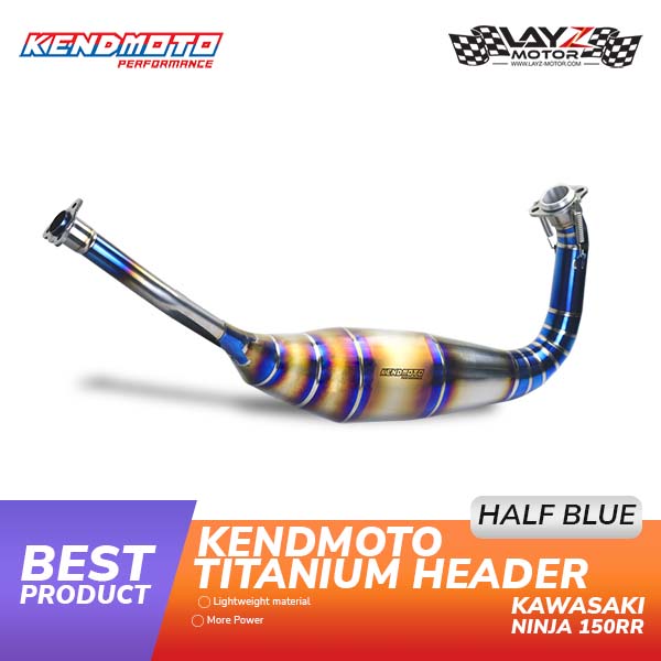 KENDMOTO header Titanium Kawasaki Ninja RR