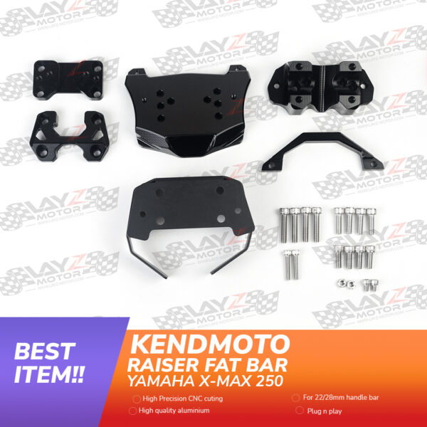 Second image of KENDMOTO RAISER HANDLEBAR YAMAHA XMAX 250
