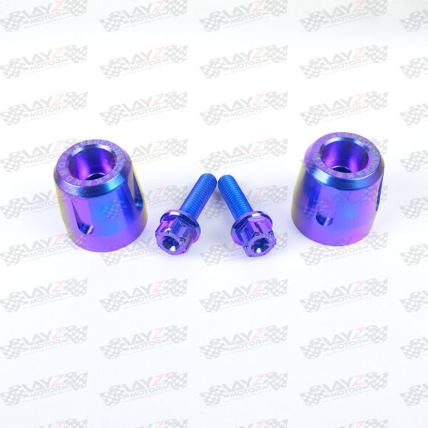 Second image of Kendmoto Bar End Titanium M8 Kawasaki