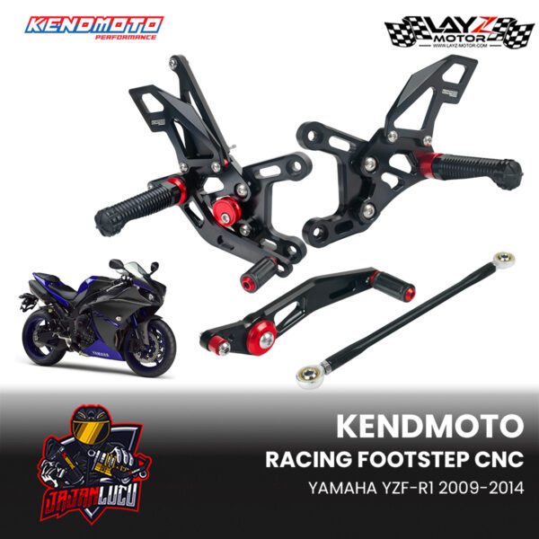 Kendmoto Footstep CNC - Yamaha YZF R1 2009-2014