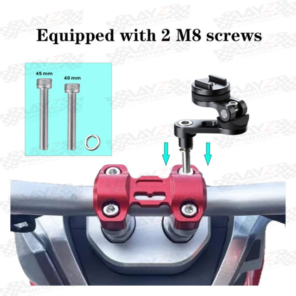 Second image of Kendmoto Phone Holder Raiser Handlebar + Case