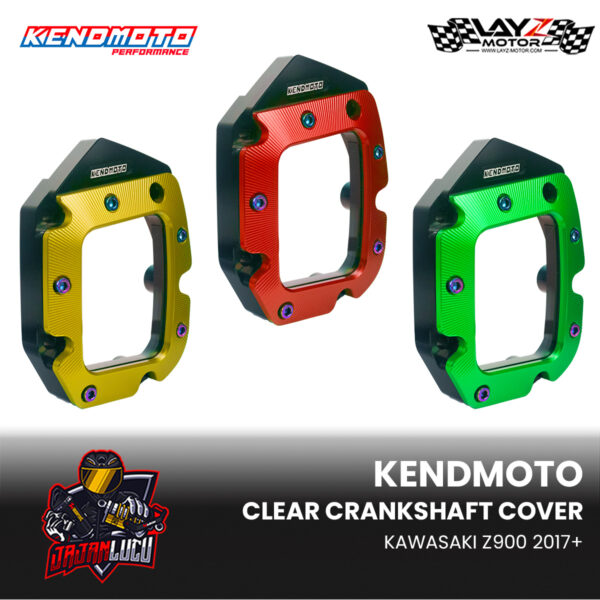 Kendmoto Kawasaki Z900 Clear Crankshaft Case Cover