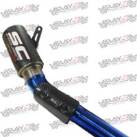 Knalpot-SC-Project-Full-System-Titanium-Blue-Header-5