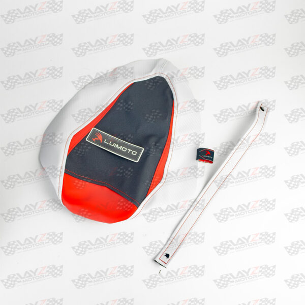 Second image of LUIMOTO Seat Cover CBR250RR Passenger Black/Red/White