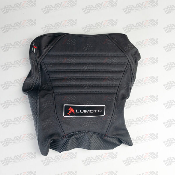 Second image of LUIMOTO Seat Cover Ninja 250 2018 Rider Passanger Black/Black