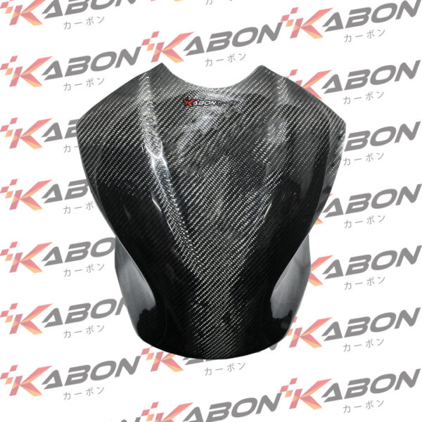 KABON KAWASAKI Z250 2013-2017 CARBON HALF TANKPAD