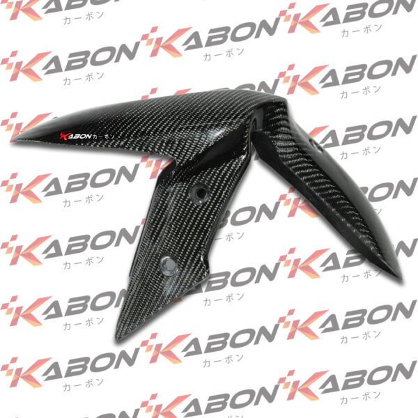 Second image of KABON KAWASAKI Z250/300 2013-2017 CARBON FRONT FENDER