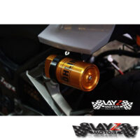OHLINS-Kawasaki-Ninja-300-Rear-Shock-KA-717-Terpasang
